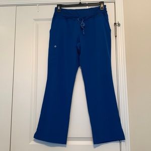 Barco One Scrub pants. Size Medium Petite. Royal Blue.